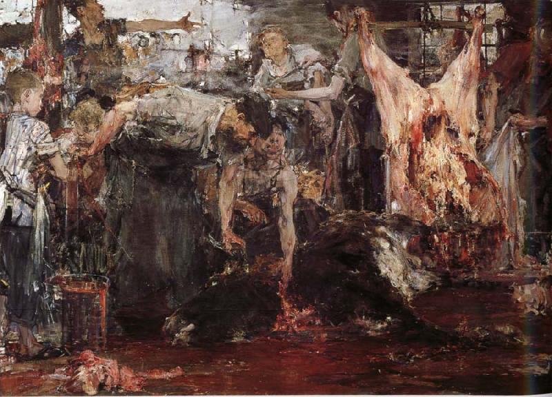 Nikolay Fechin Slaughterhouse